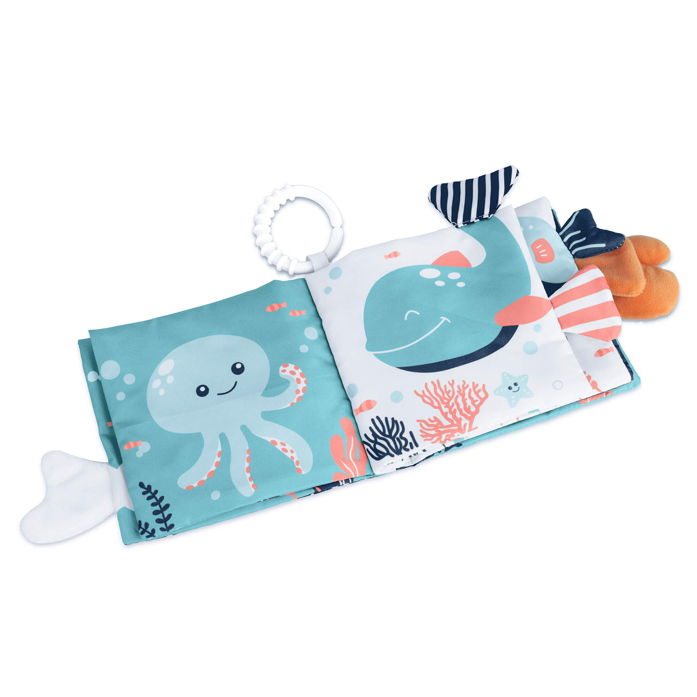 Ocean-Themed Soft Sensory Baby Book